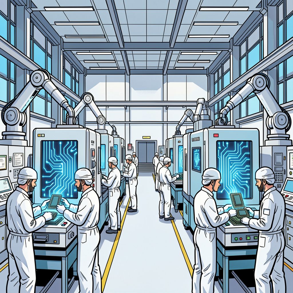 De Nederlandse fabriekshallen draaien op volle toeren door de wereldwijde honger naar AI-chips.