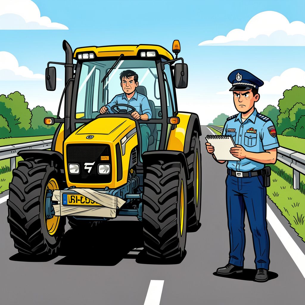 De politie deelt definitief geen boetes uit aan de boeren op de Friese snelweg.