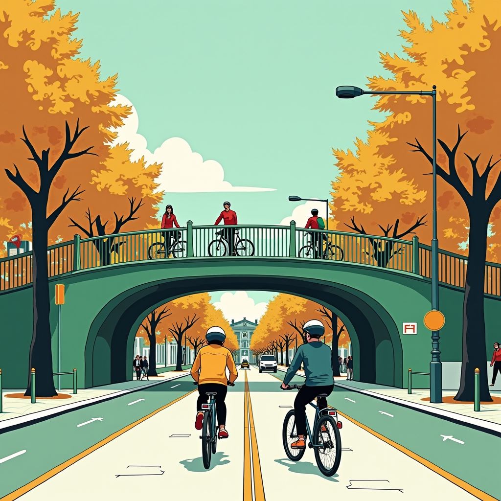 Den Haag bouwt groene brug die drukke afslag vervangt door veilige oversteek