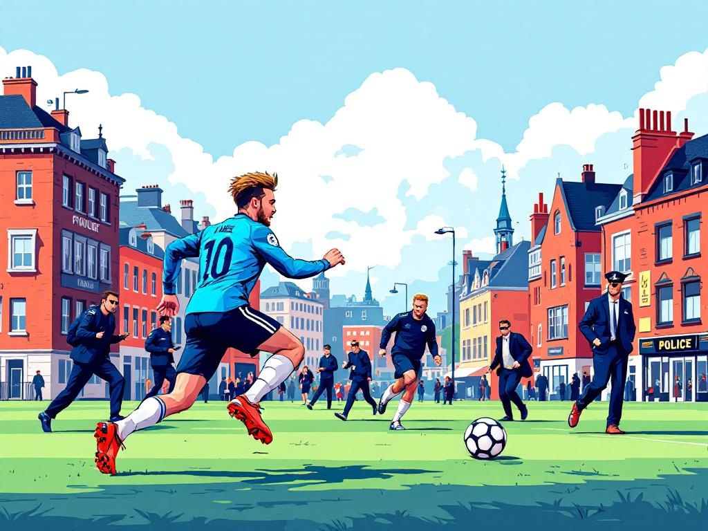 FC Eindhoven-spits Kevin van Veen gewoon op training terwijl Schotse politie hem zoekt