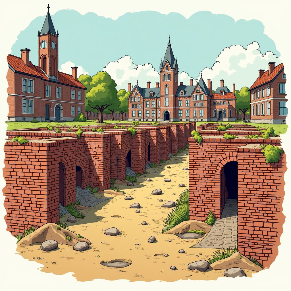 Archeologen vinden 700 jaar oude poort onder het Nederlandse parlement