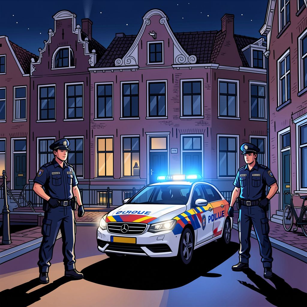 Groot alarm in Enkhuizen na een gewelddadig steekincident met twee gewonden.