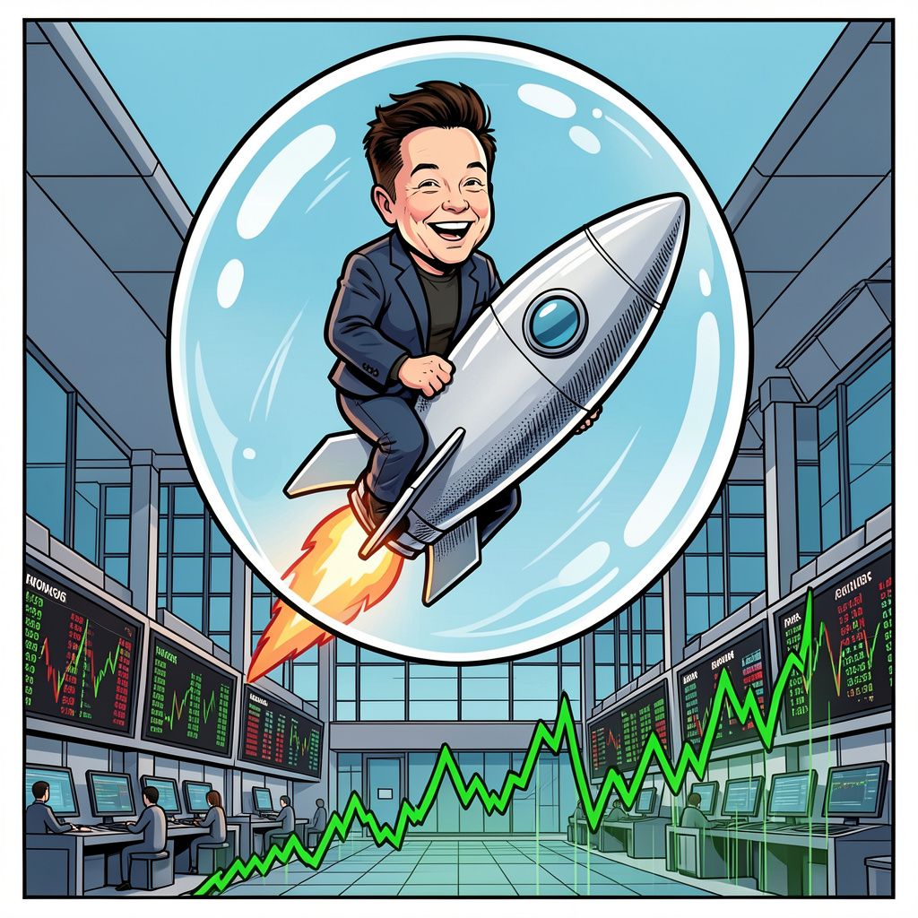SpaceX gaat naar de beurs en maakt Musk bijna biljonair — maar is dit een raket of een zeepbel?