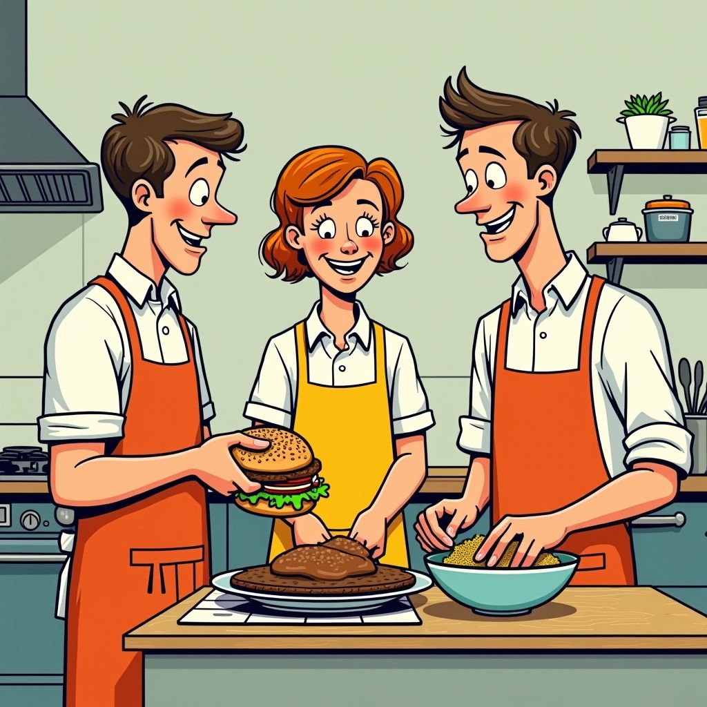 Gordon, Kim Feenstra en Douwe Bob gaan hamburgers en kapsalon gezond maken op tv