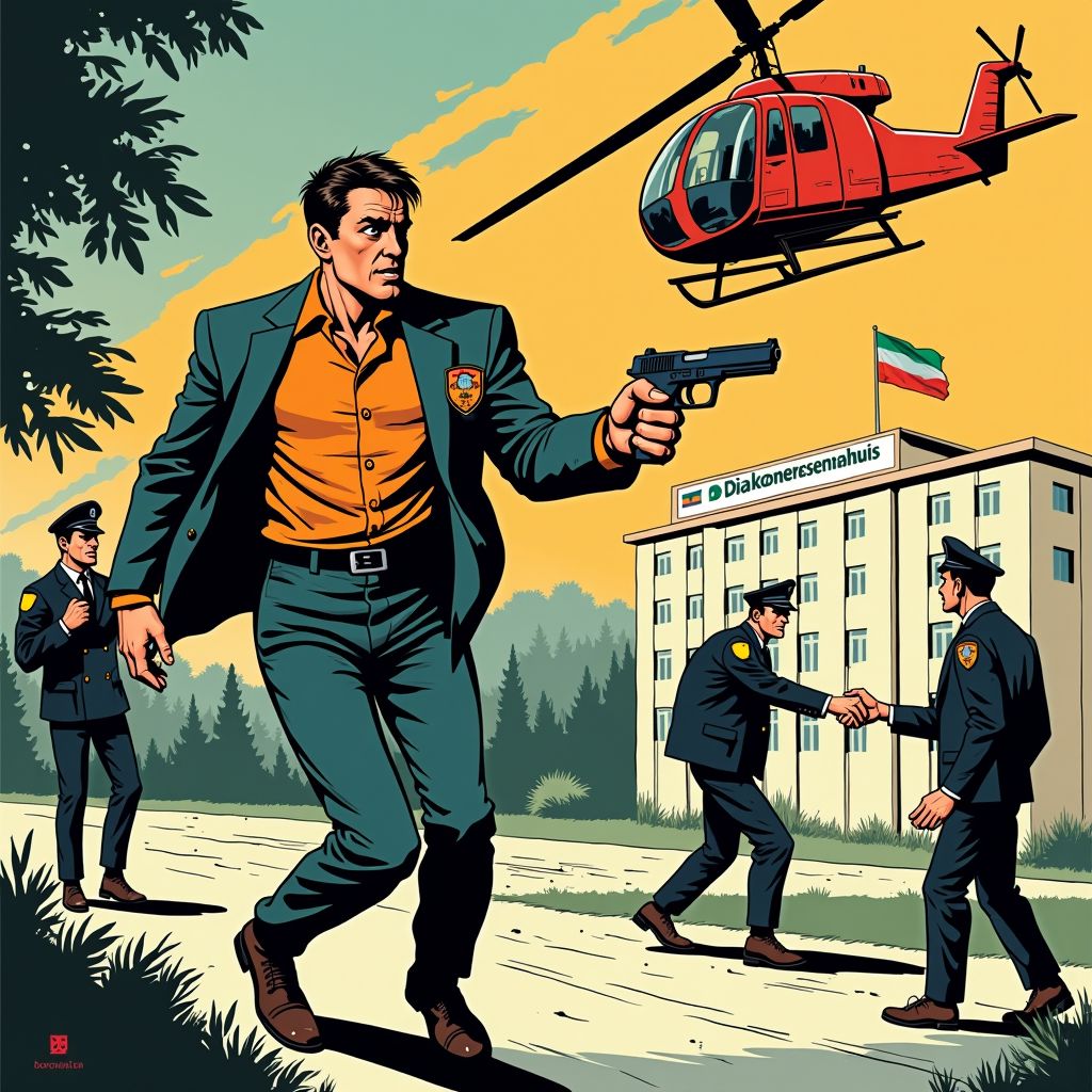 Gedetineerde ontsnapt met vuurwapen uit Utrechts ziekenhuis en wordt uren later gepakt