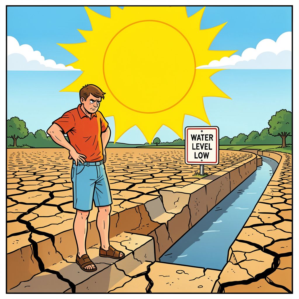 Nederland zweet zich historisch warm door de heetste eerste zomerhelft ooit gemeten.