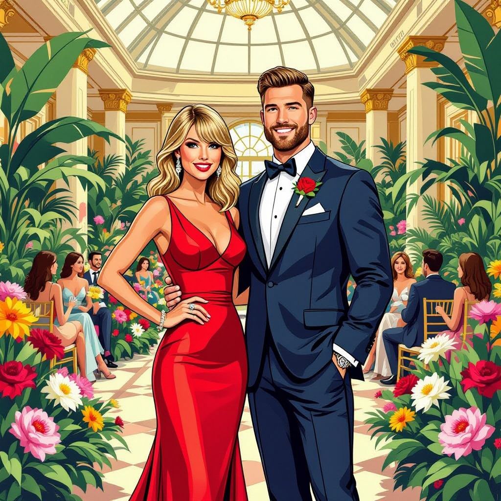 Popster Taylor Swift en NFL-held Travis Kelce stappen vanavond waarschijnlijk in het huwelijksbootje in New York.