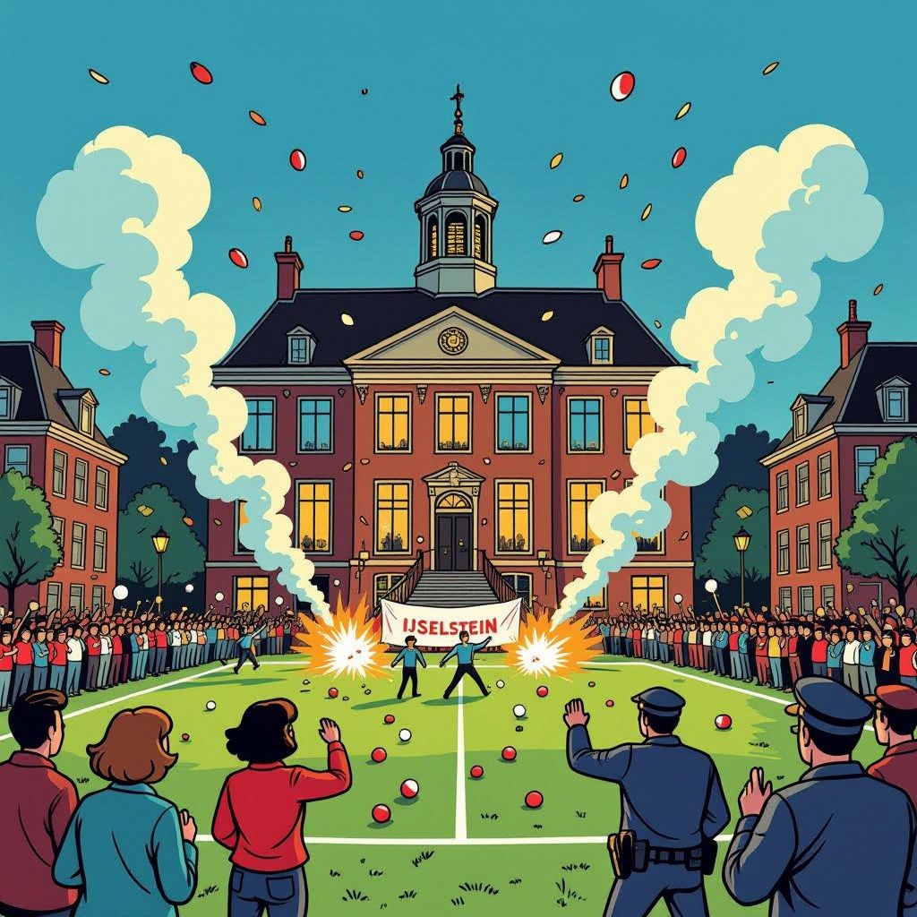 IJsselstein zet zich schrap voor protesten na rellen in Loosdrecht