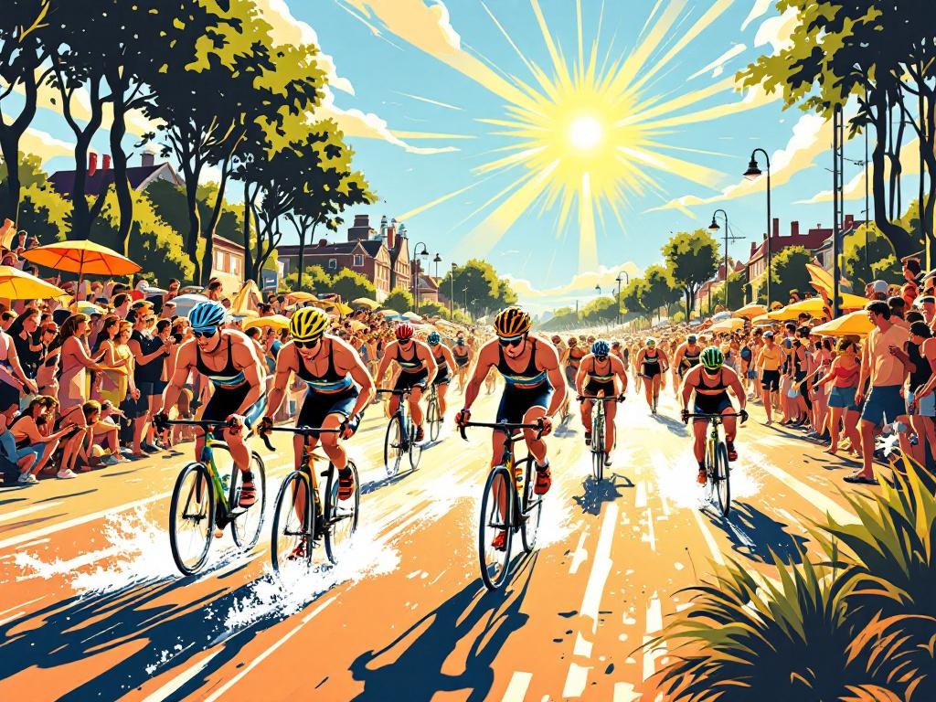 Triathlon Holten gaat door: Atletiek onder extreme hitte met speciale veiligheidsmaatregelen