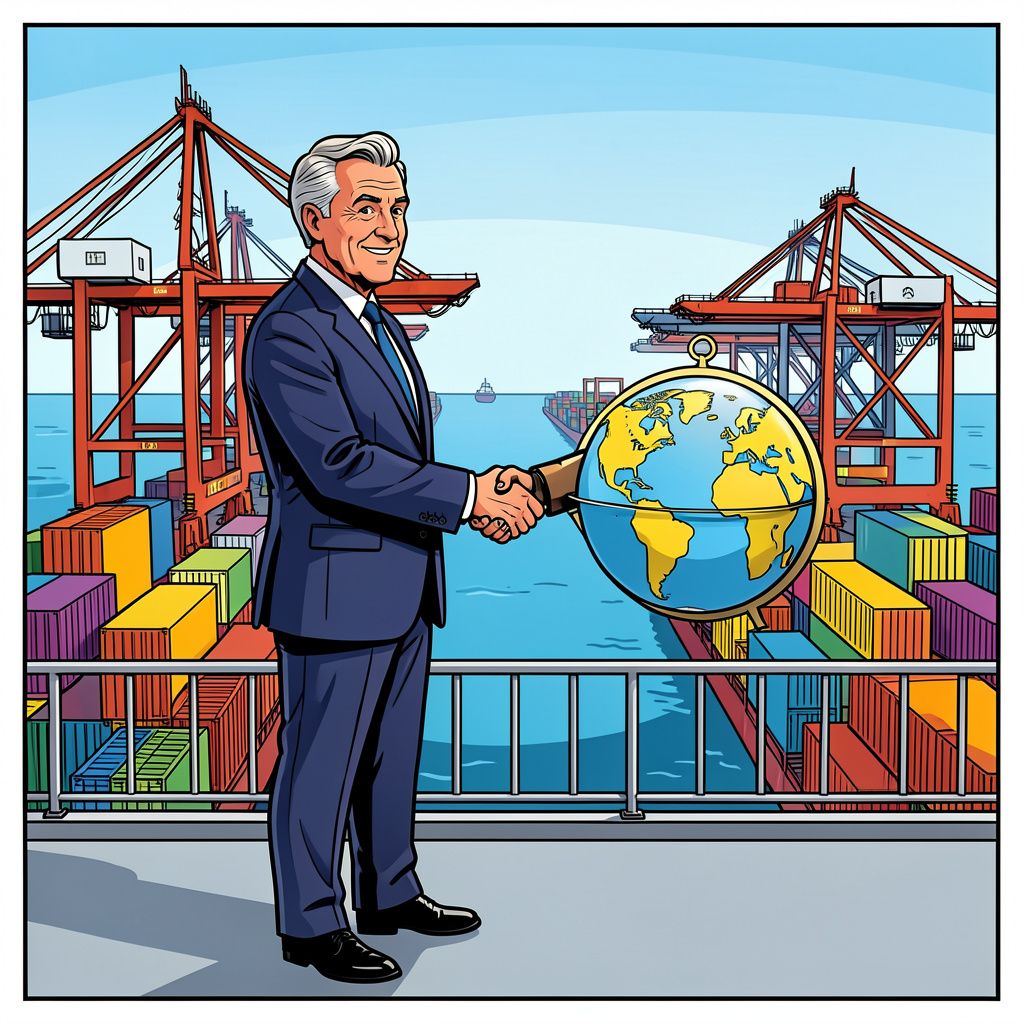 Rotterdamse havenbaas Boudewijn Siemons verovert een topfunctie in de belangrijkste havenorganisatie ter wereld.