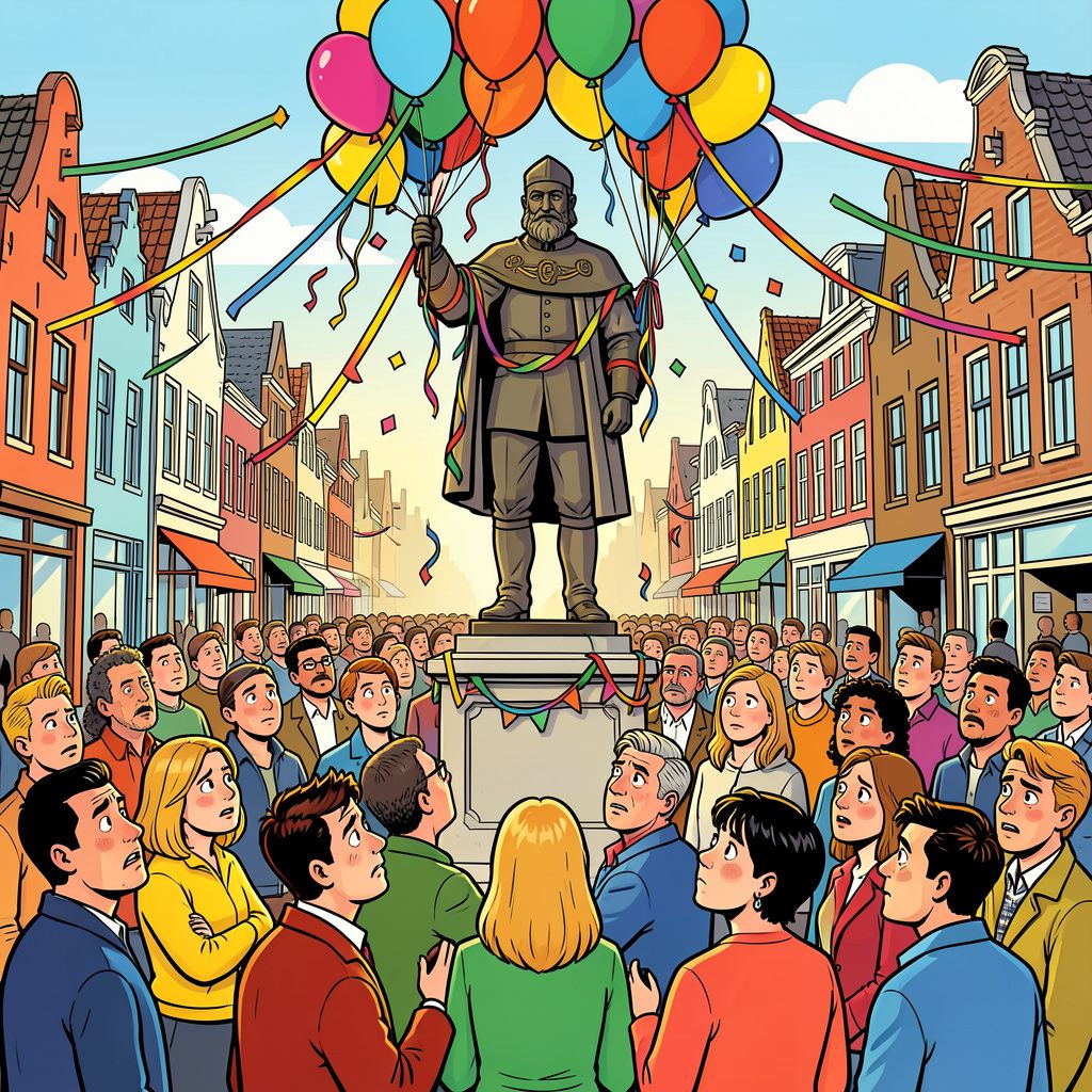 Groningen viert vandaag massaal feest voor haar grootste historische vijand.