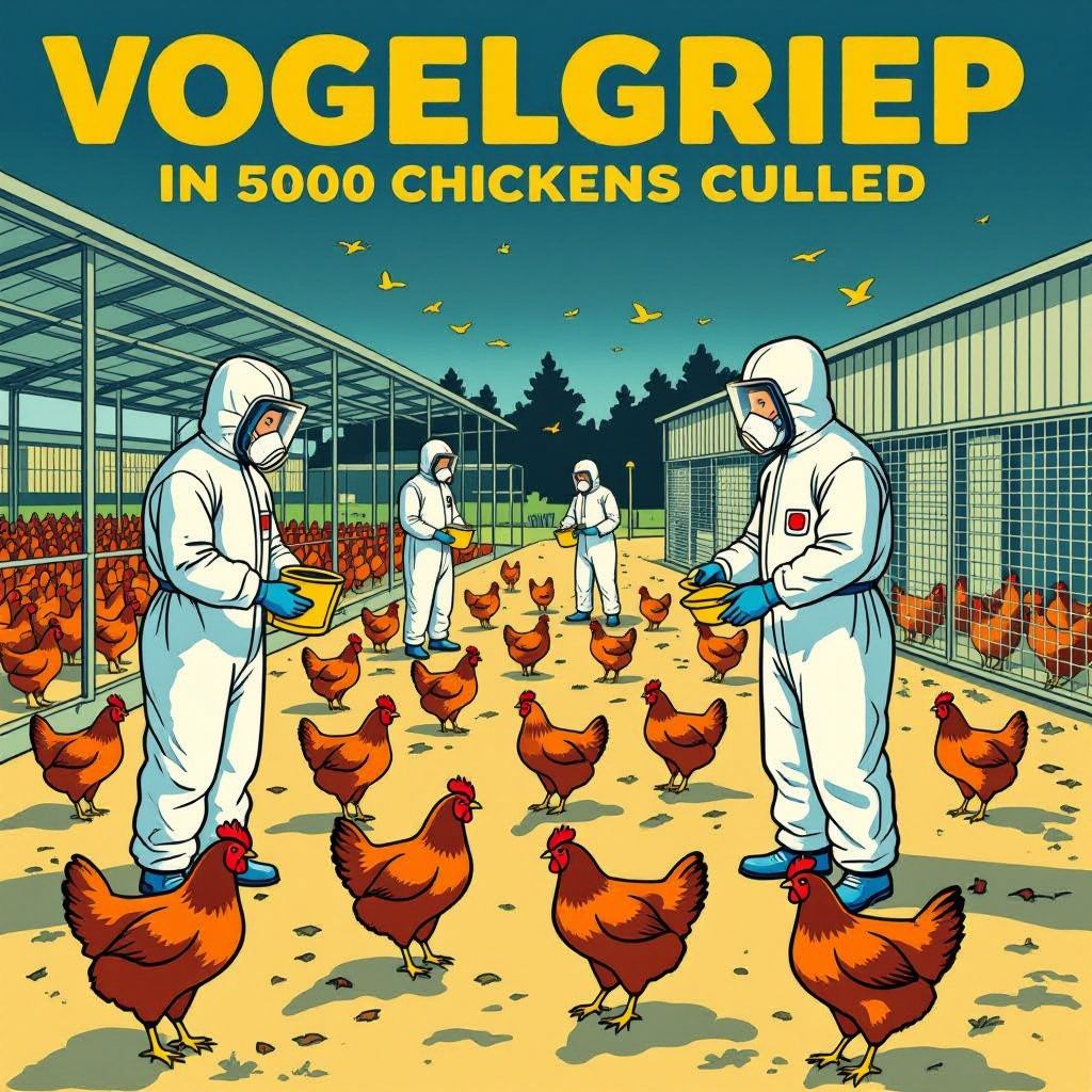 Vogelgriep slaat toe in Biddinghuizen: 55.000 kippen geruimd terwijl Nederland net dacht veilig te zijn