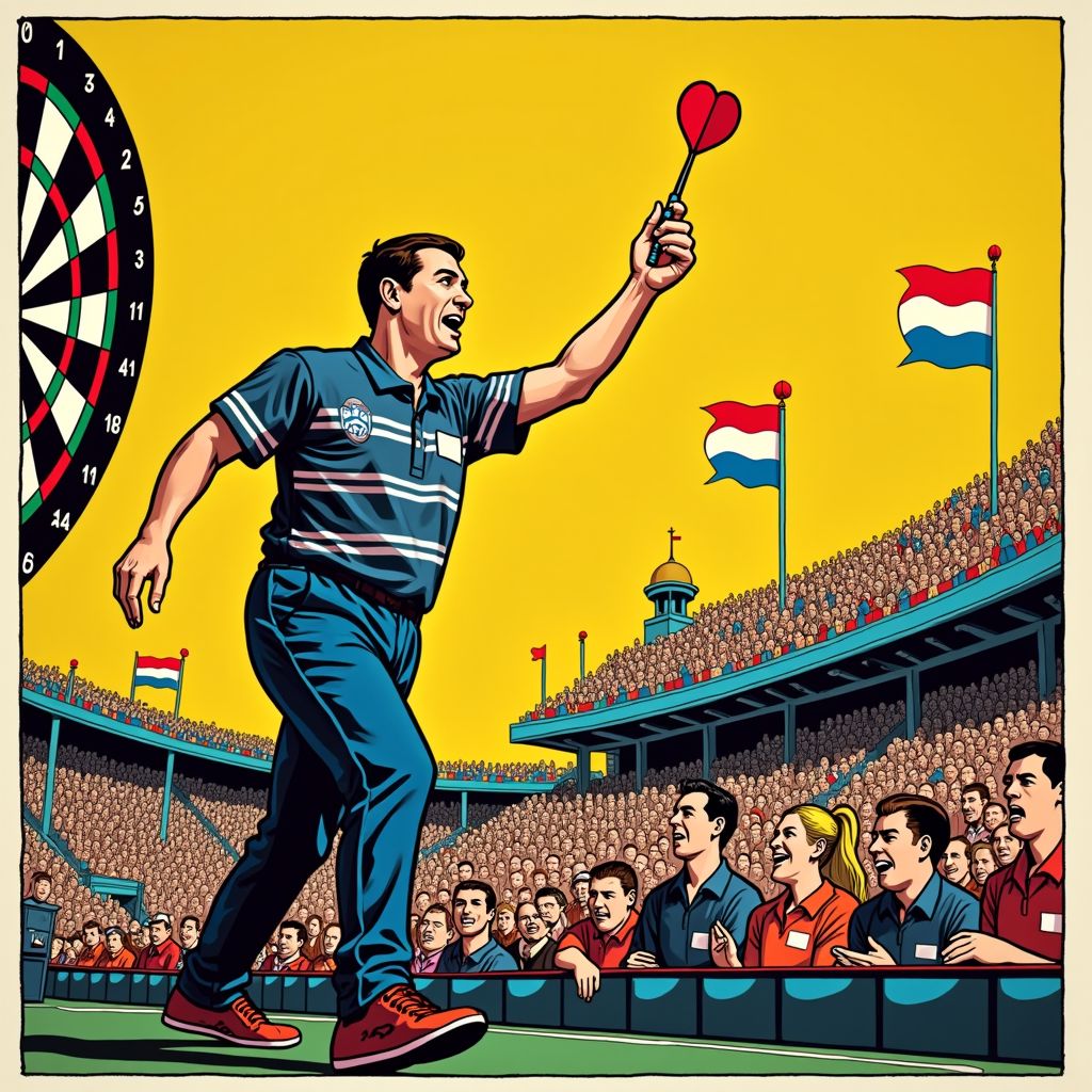 Nederlandse darter Zonneveld wint overtuigend en onthult persoonlijk nieuws na WK-zege