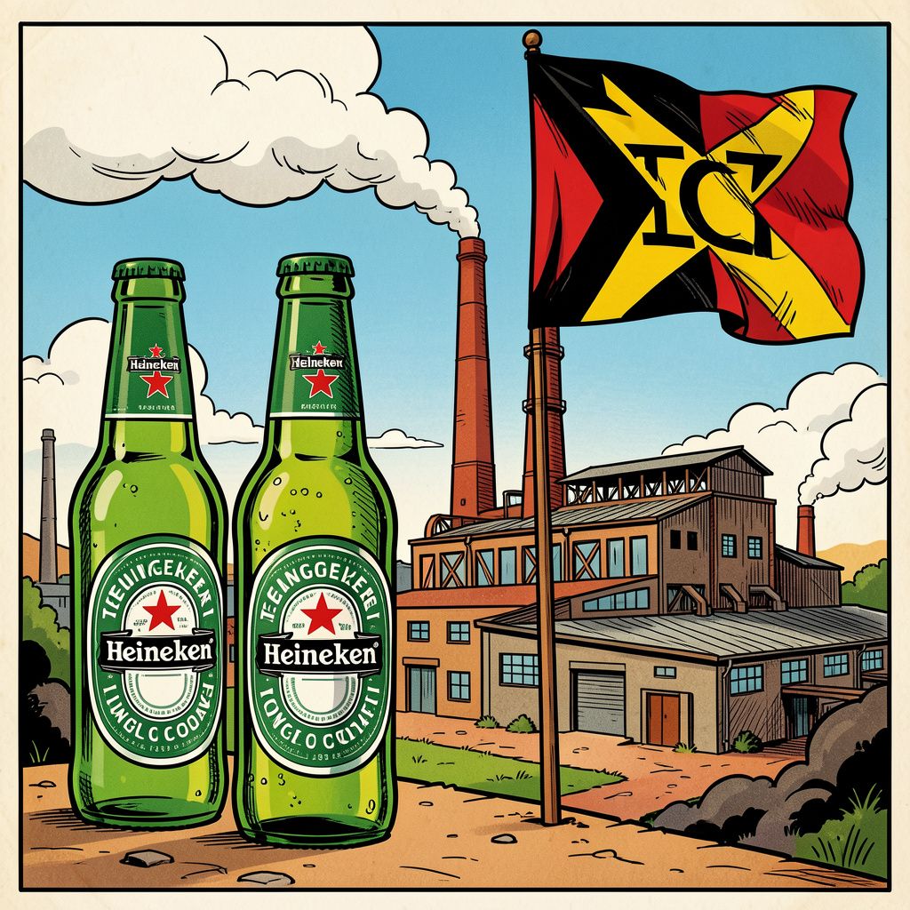 Heineken trekt zich terug uit Congo na veertig jaar bierbrouwen