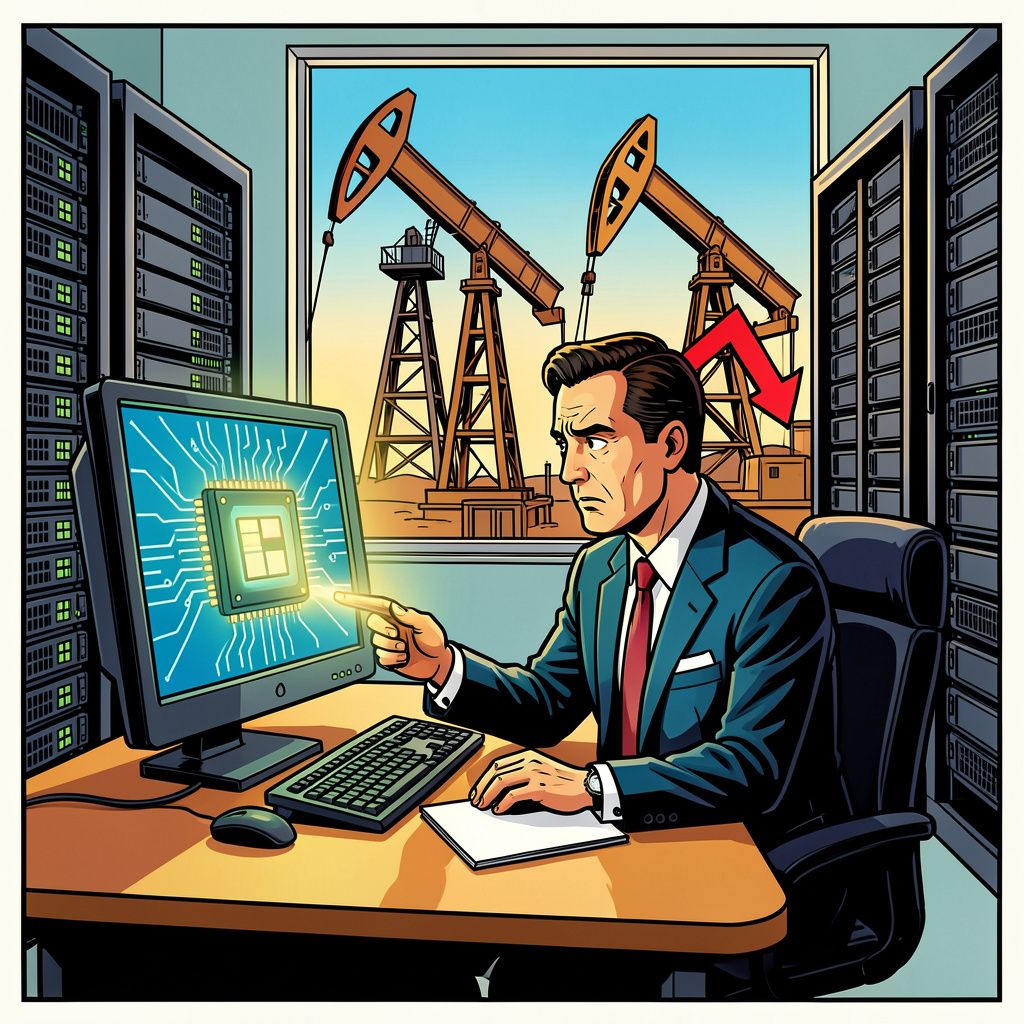 De energieprijzen dalen ondanks de oorlog met Iran, maar kunstmatige intelligentie baart de centrale bank nu grote zorgen.