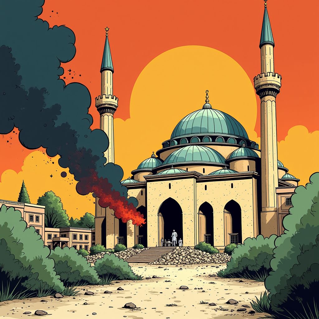 Explosie tijdens vrijdaggebed doodt acht mensen in alawitische moskee Homs