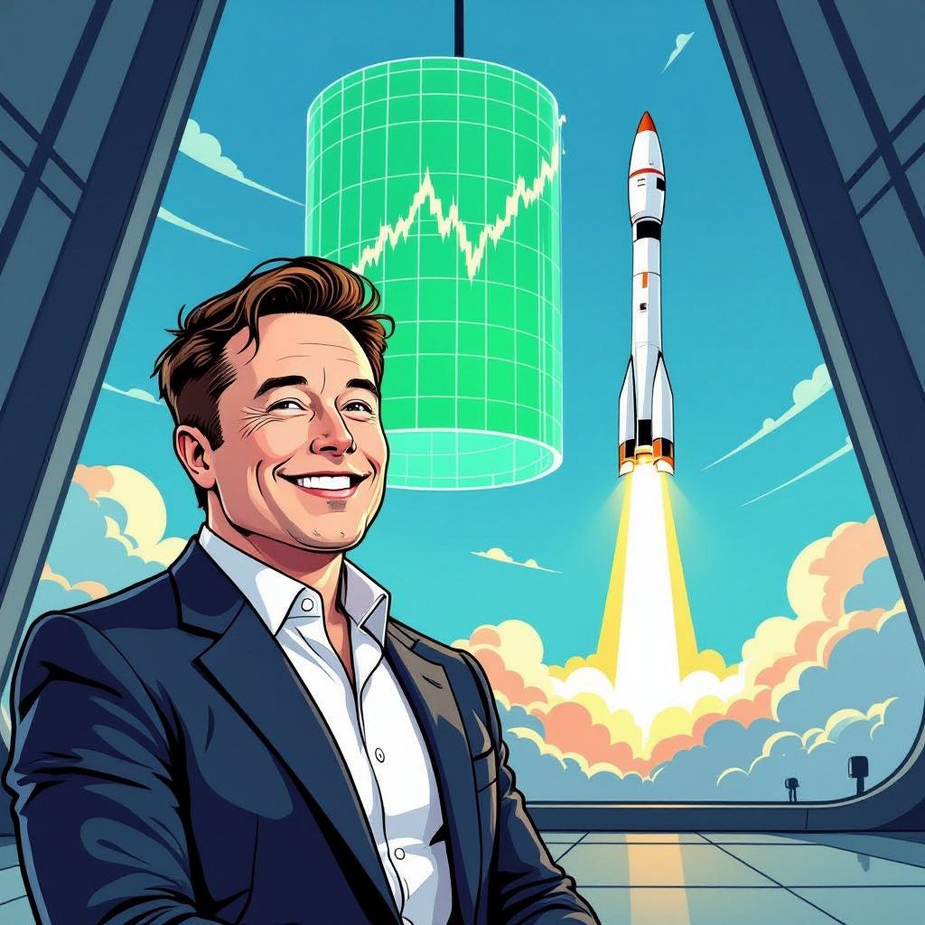 SpaceX gaat vandaag naar de beurs en maakt van Musk de eerste triljardair ooit