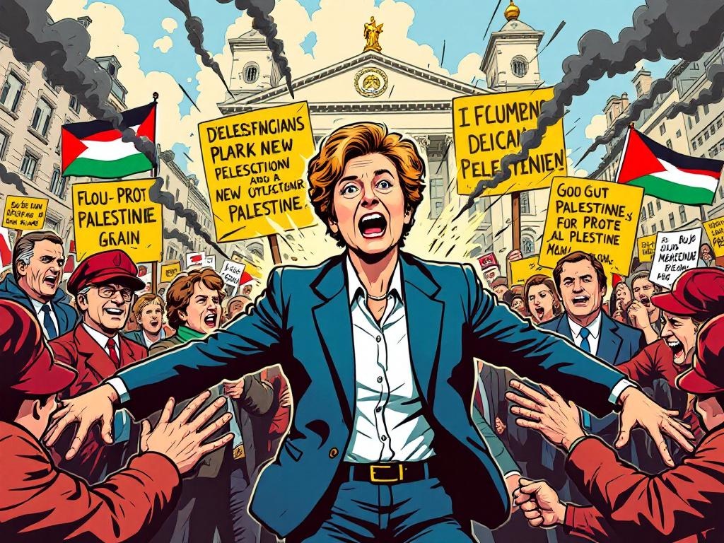 Burgemeester Dijksma Midden in Pro-Palestina Rel: Een Explosieve Raadsvergadering