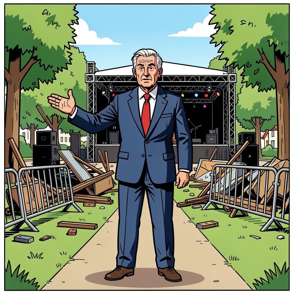 Burgemeester Bruls is helemaal klaar met het grimmige dancefeest in het Nijmeegse Hunnerpark.