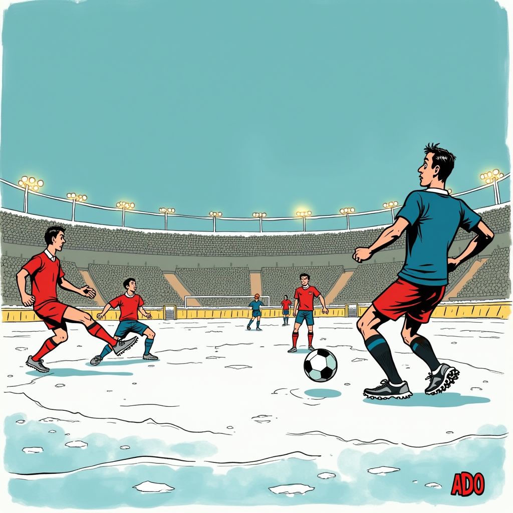 ADO Den Haag speelt vanavond cruciale topper tegen Vitesse terwijl vorst roet in het eten gooit