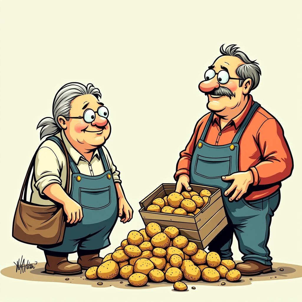 Nederlandse aardappeltelers zitten met 100 miljoen kilo overschot en verkopen nu voor halve prijs