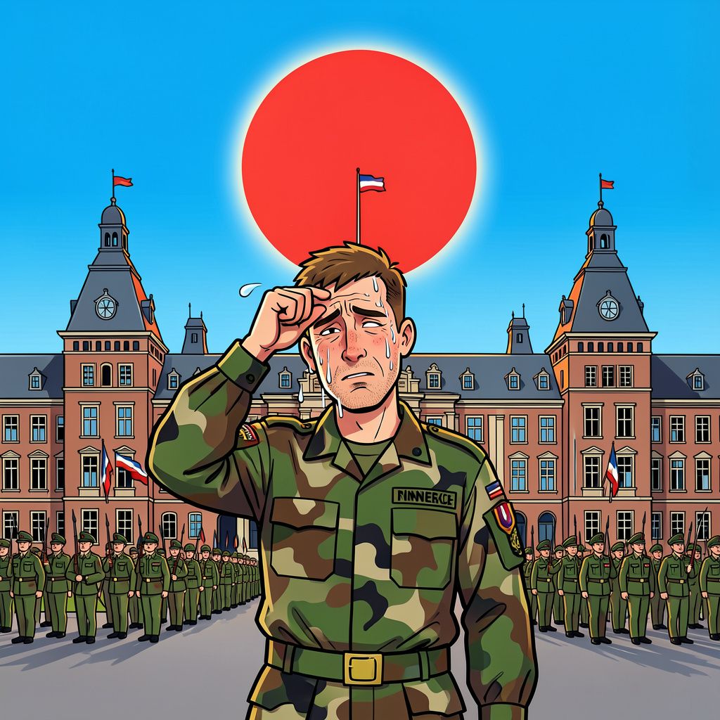 Extreme hitte zet een dikke streep door de Veteranendag.