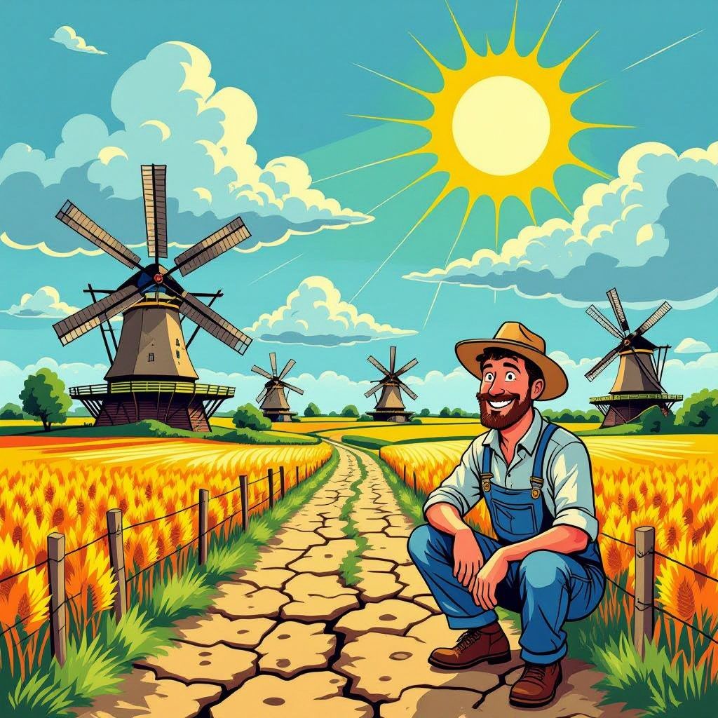 Nederland krijgt droogteperiode tot mei, daarna keert regen definitief terug