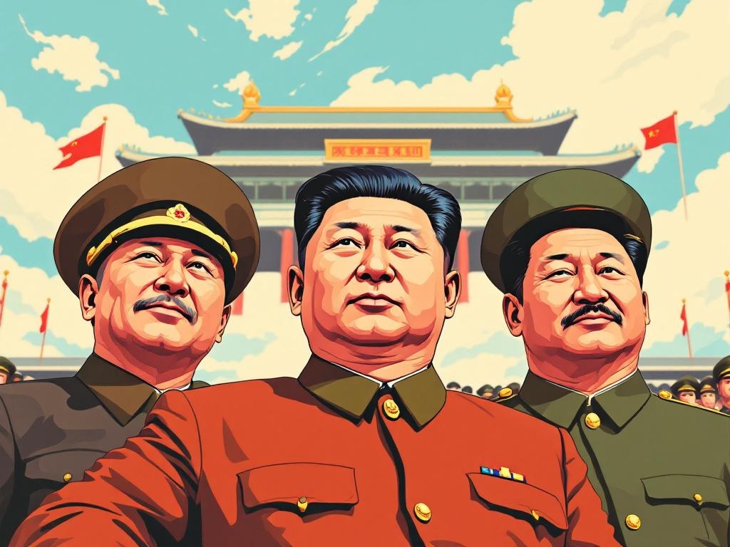 Oosterse Machtsvertoon: Poetin en Kim Naast Xi bij Historische Parade