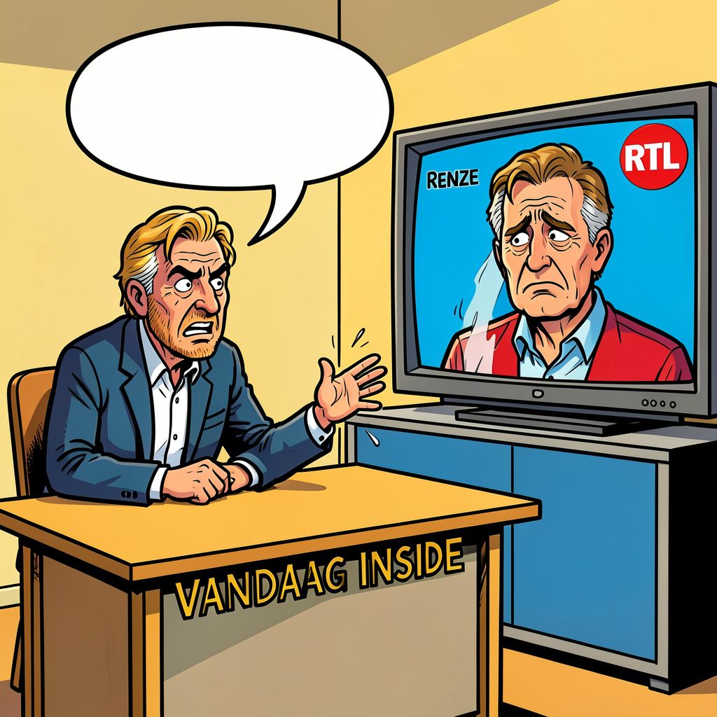 Johan Derksen zorgt voor ruzie tussen RTL en Talpa na giftige uitspraken over Renze Klamer.