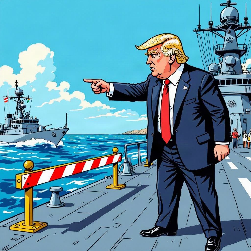 Iran wil tol heffen op de belangrijkste olieroute ter wereld, maar Donald Trump weigert te betalen.