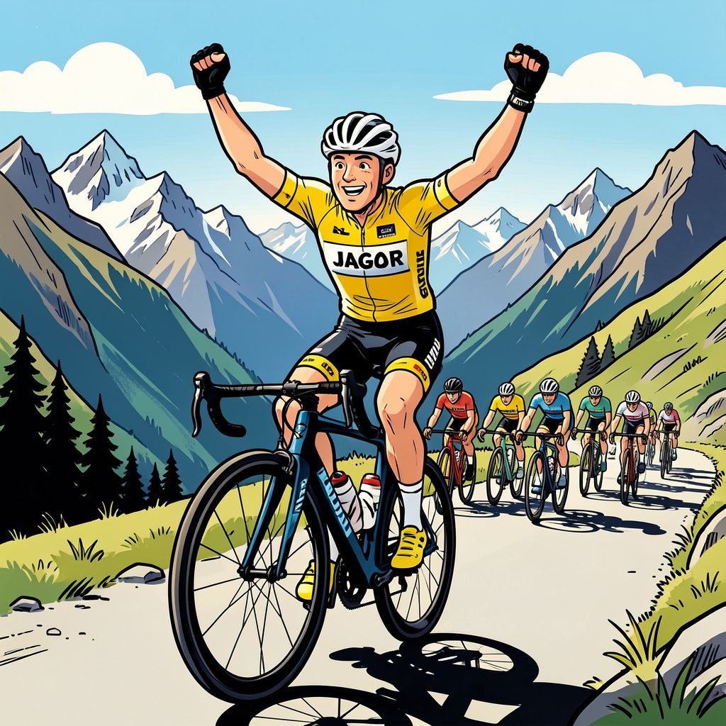 De aanvalslust van Richard Carapaz wordt beloond met een schitterende soloshow in de Alpen.