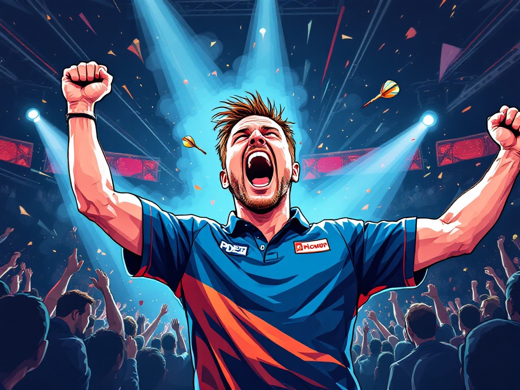 Kevin Doets Verrast Wereldkampioen Michael Smith op WK Darts