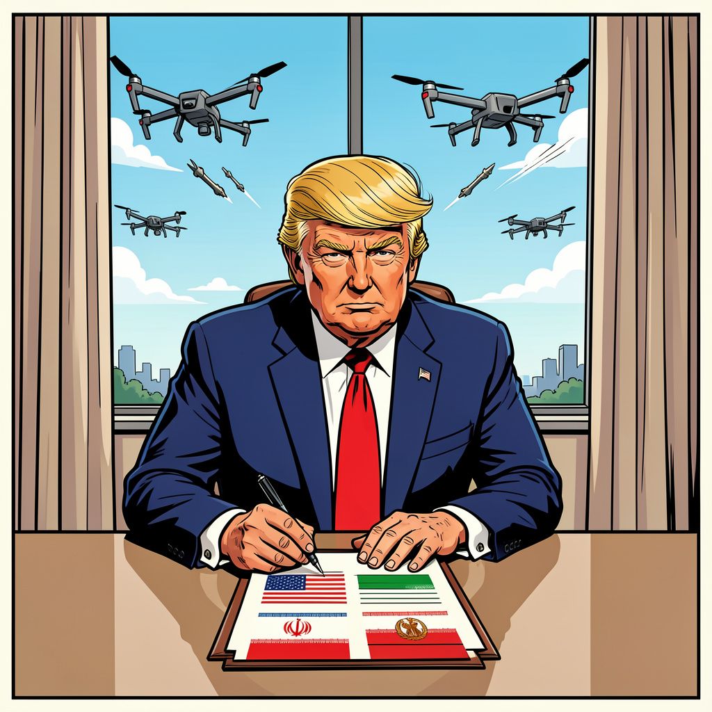 VS en Iran sluiten staakt-het-vuren deal, maar Trump moet nog tekenen