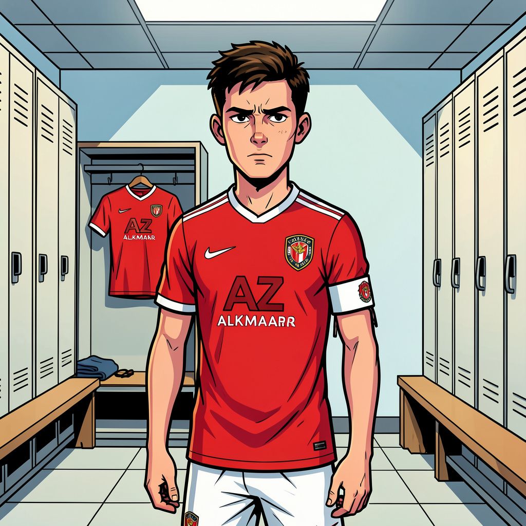 Wouter Goes baalt van het vertrek van zijn maatje Sven Mijnans maar pakt nu zelf de leiding bij AZ.