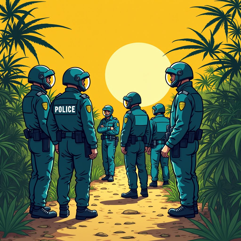 Politie ontmantelt hennepfabriek met meer dan duizend planten in Schalkhaar