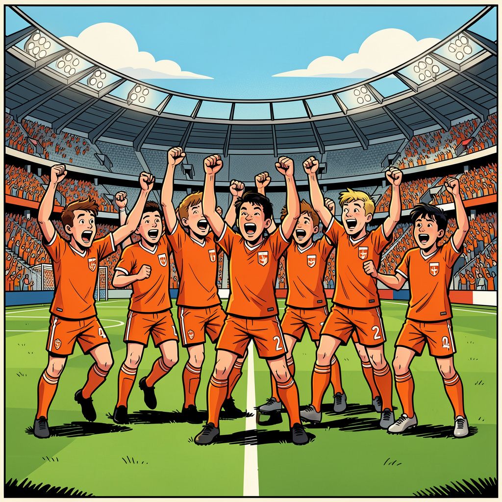 Jong Oranje houdt de EK-droom levend na een knotsgekke overwinning in Slovenië.