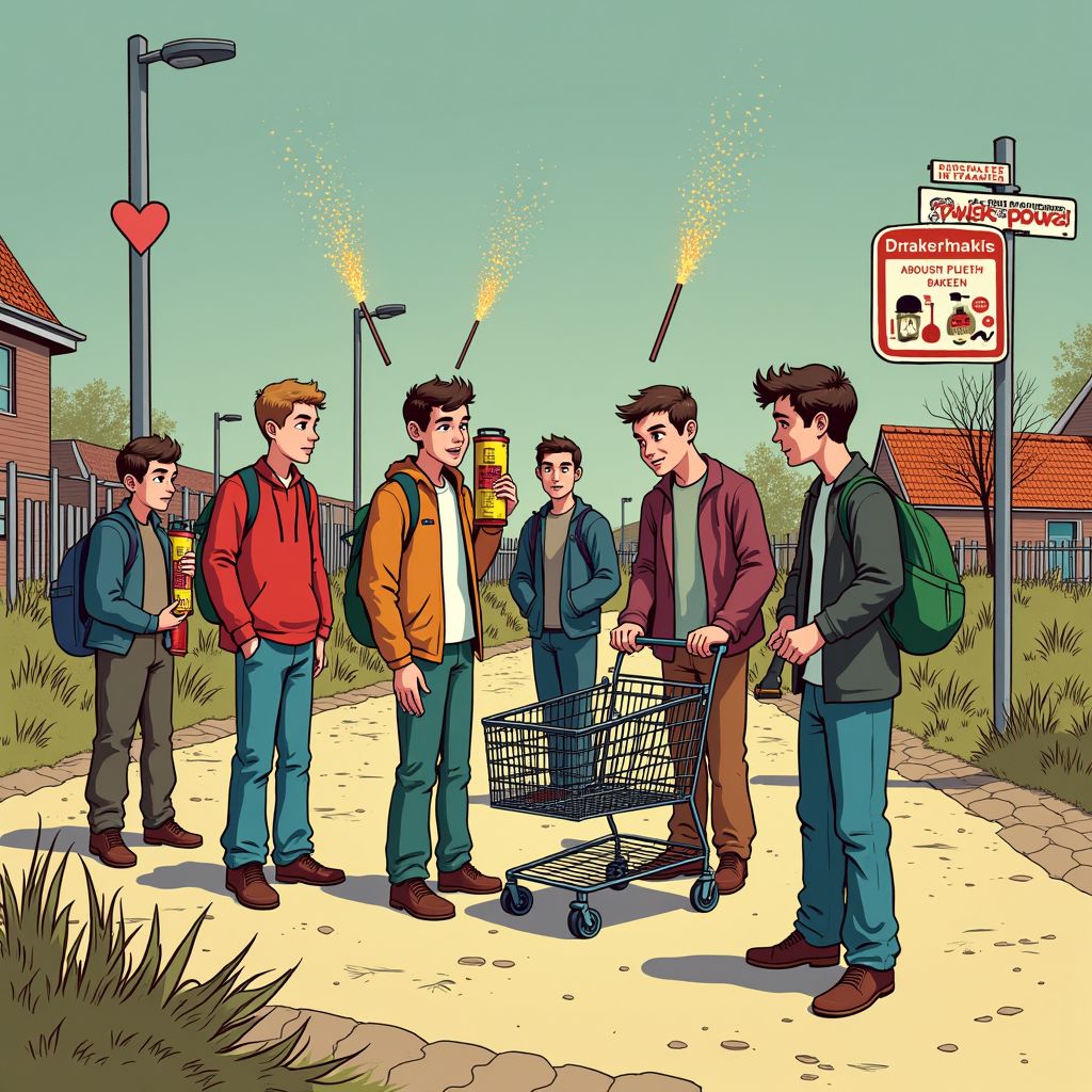 Twintig jongeren steken met benzine uit jerrycans speeltuin Rotterdam volledig in brand