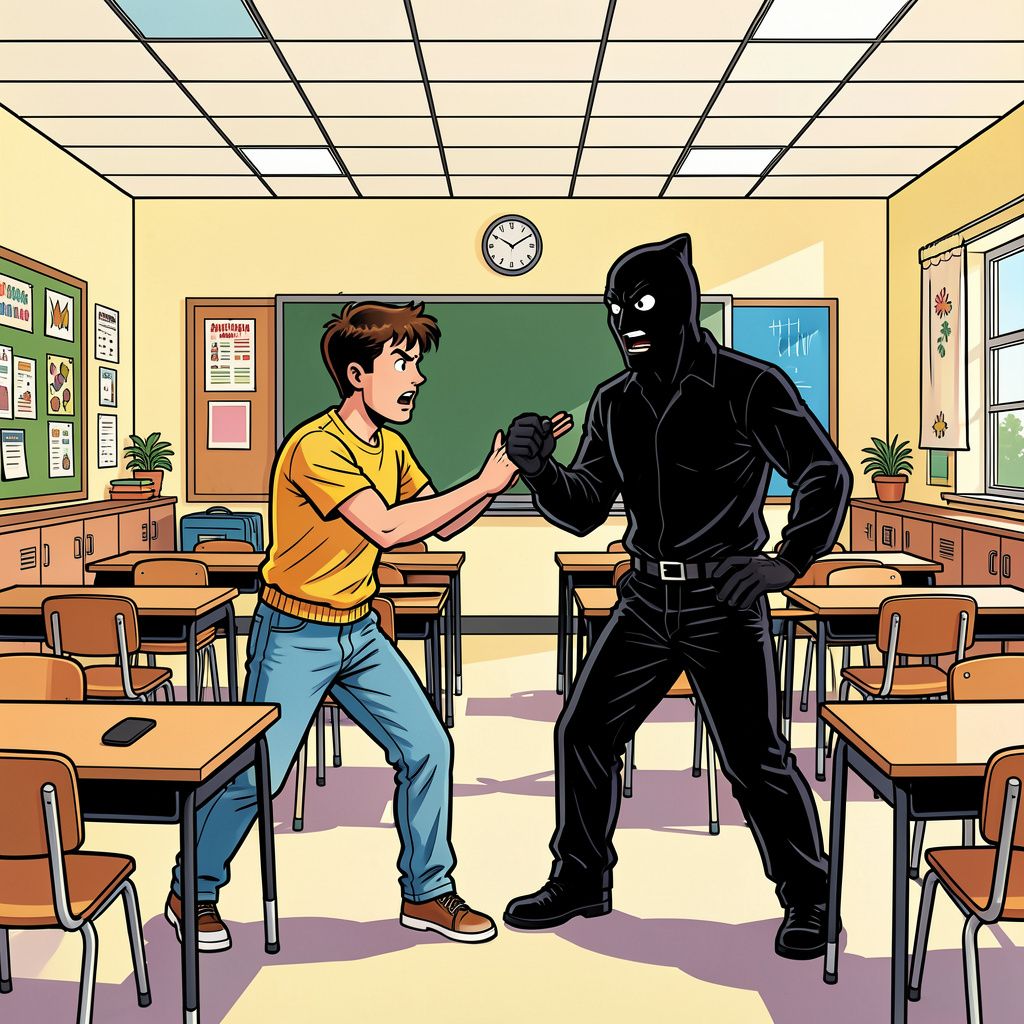 Een omstander schoot de gewapende indringer neer op een basisschool in Oregon.