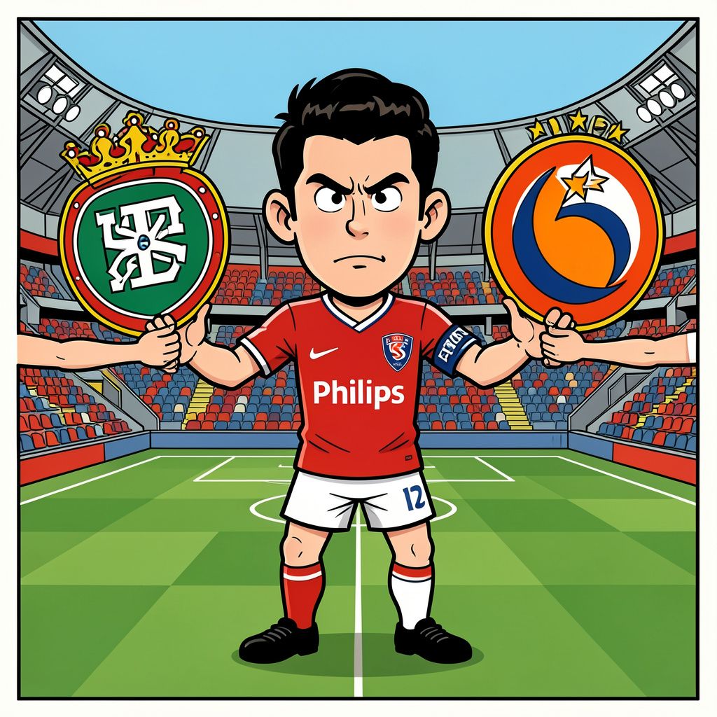 Mauro Júnior wijst buitenlandse clubs af voor de aanvoerdersband bij PSV.
