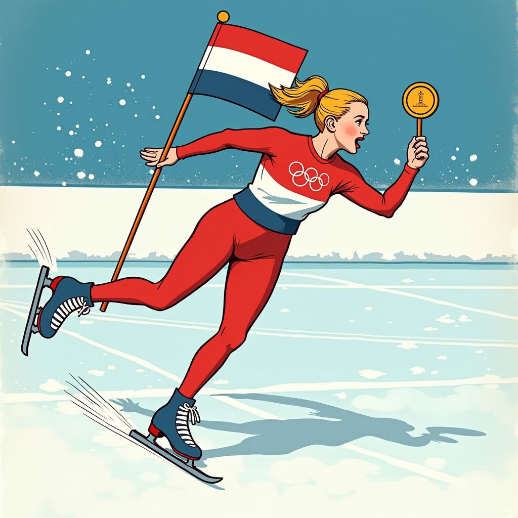 Rijpma-de Jong pakt eindelijk haar eerste olympische goud op de 1500 meter