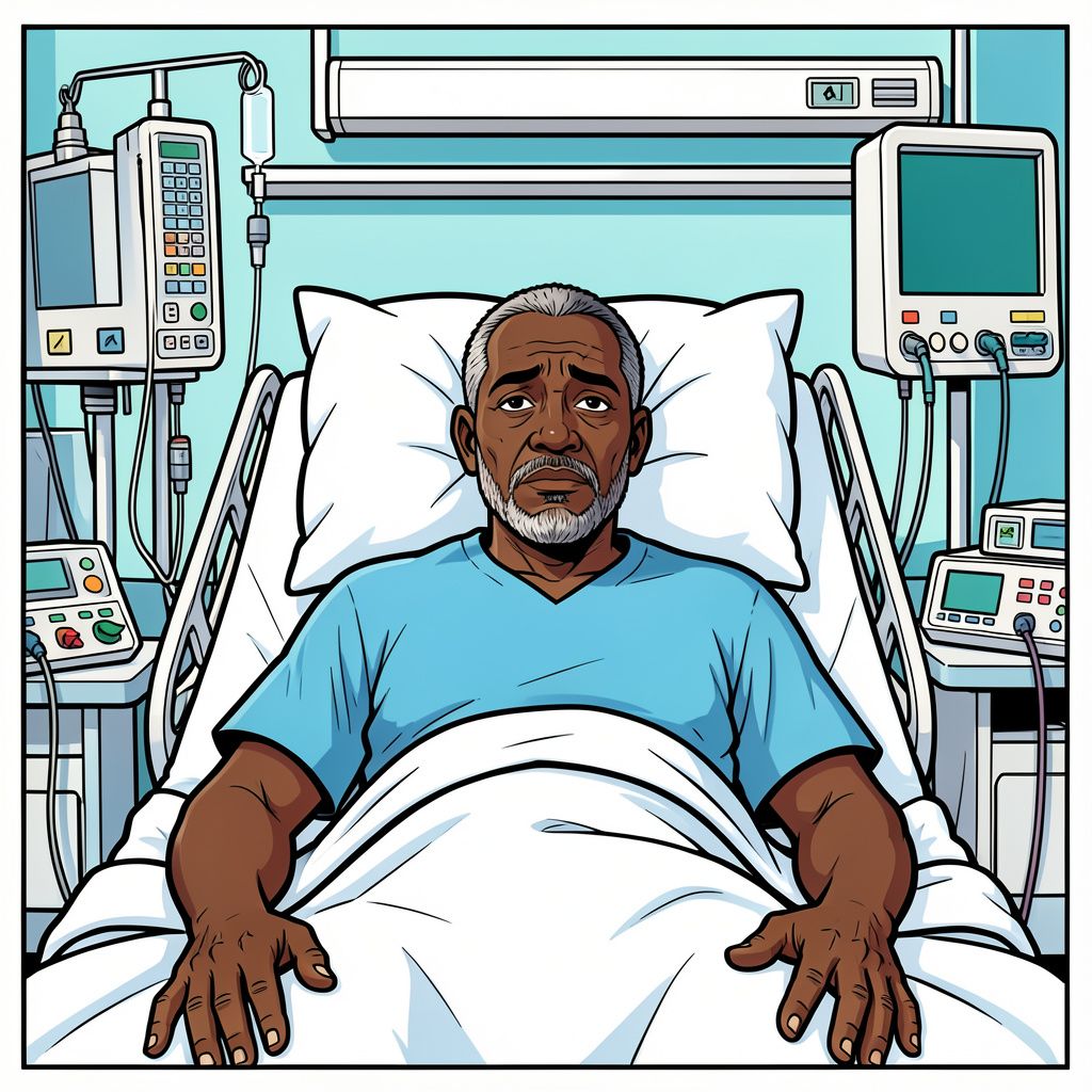 Earth, Wind & Fire-drummer John Paris ontwaakt uit zijn coma maar moet direct twee zware operaties ondergaan.