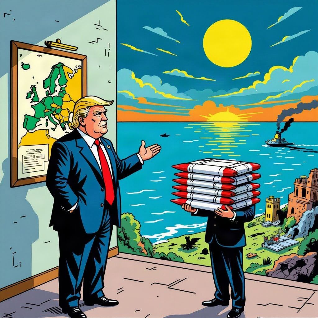 President Trump weigert nieuwe raketten aan Oekraïne omdat Amerika ze zelf hard nodig heeft.
