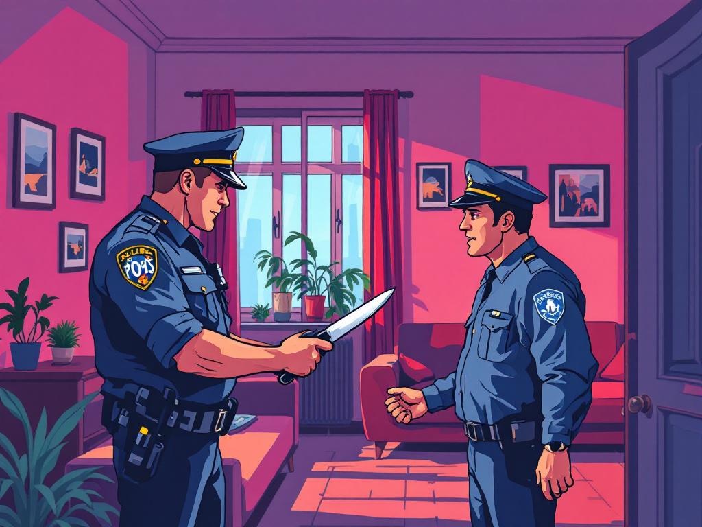 Politieagent schiet man met mes dood na confrontatie in Rozenburgse flat