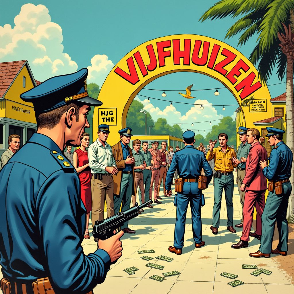 Politie rolt drugsnetwerk op vakantiepark Vijfhuizen op na anonieme tips