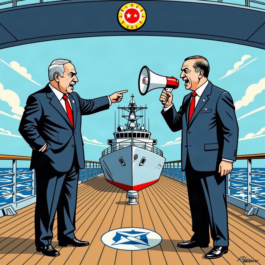 Turkije wil premier Netanyahu achter de tralies zetten na een felle ruzie op zee.