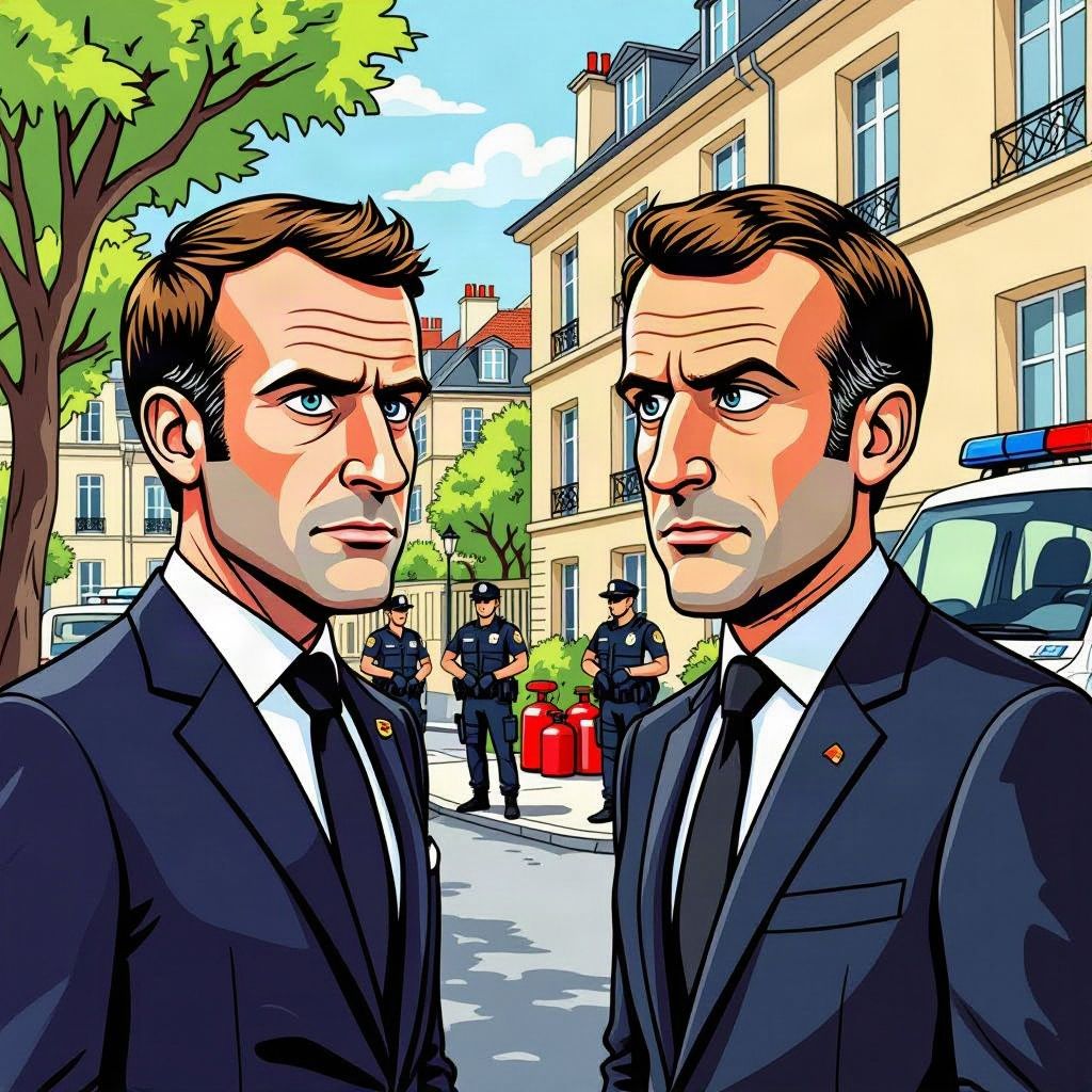 President Macron noemt de dodelijke aanslag in Trappes een historisch keerpunt.