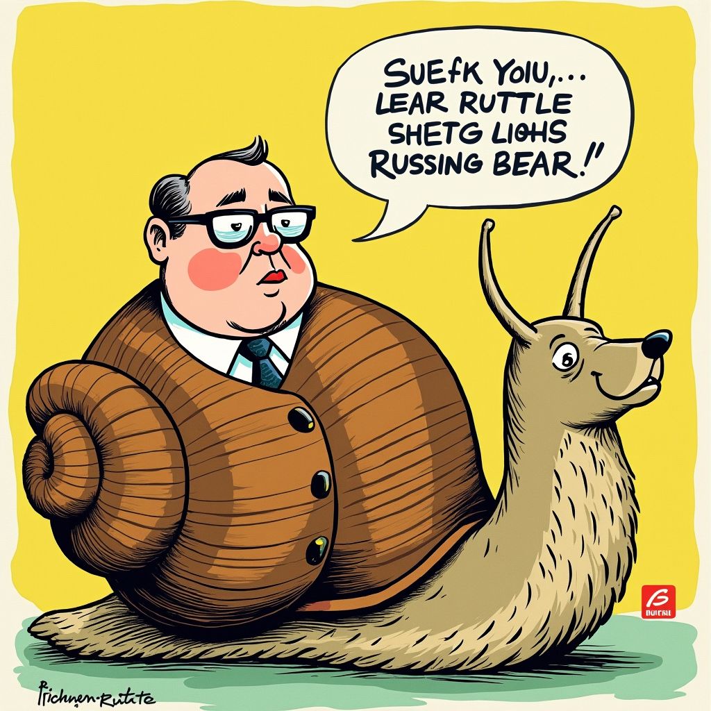 Rutte vergelijkt Russische 'beer' met slak op veiligheidsconferentie München