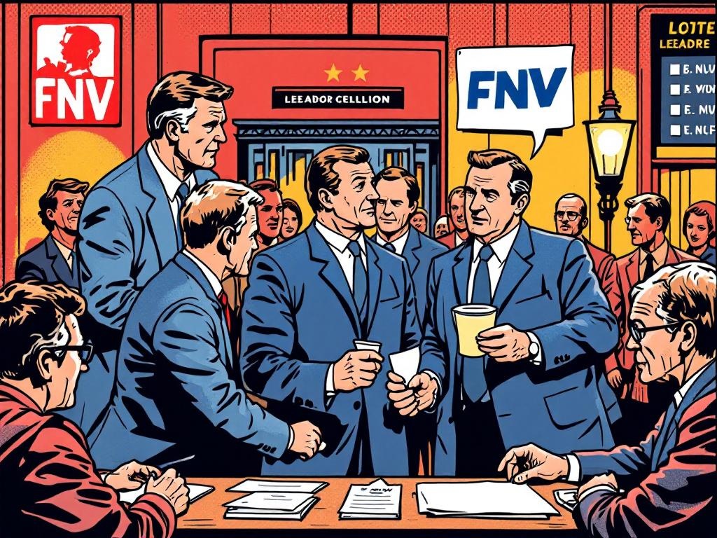 FNV-leden stemmen hun eigen redders weg