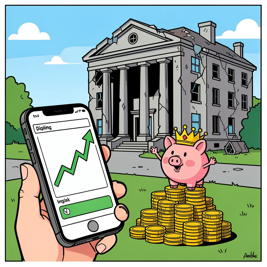 Kleine banken verslaan de inflatie met hoge rentes terwijl de grootbanken achterblijven.
