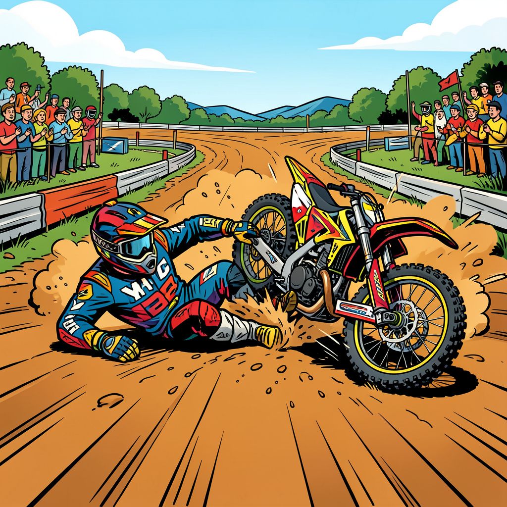 Een harde crash zet motocrosstalent Kay de Wolf definitief buitenspel voor het komende WK.